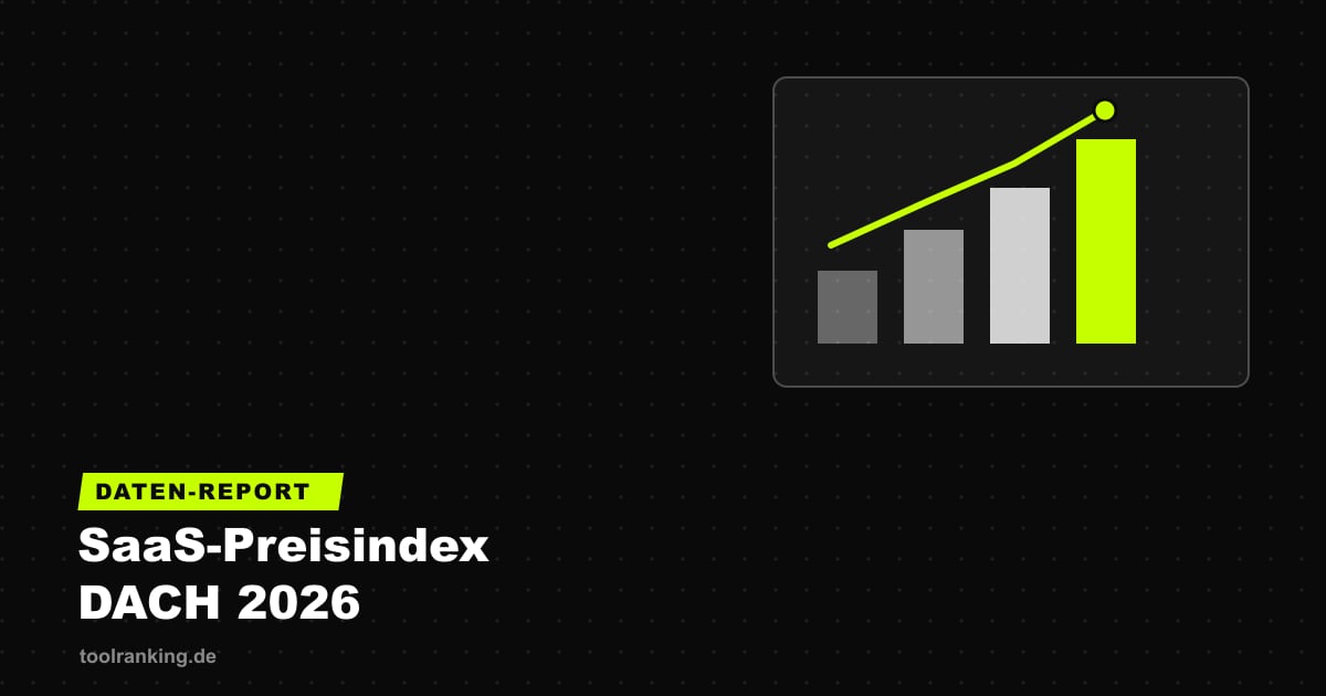 SaaS-Preisindex DACH 2026: Was B2B-Software wirklich kostet