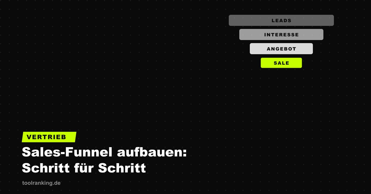 Sales Funnel aufbauen: Von der Strategie zur Umsetzung